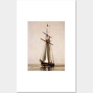 Baltimore Clipper II on the Chesapeake Bay Posters and Art